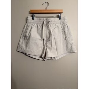 Vuori Light Gray Women's Athletic Shorts